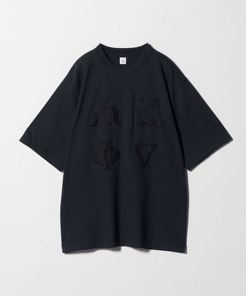 blurhms/＜blurhms＞ROOTSTOCK FIC―FRA パッチ Tシャツ/Tシャツ / カットソー