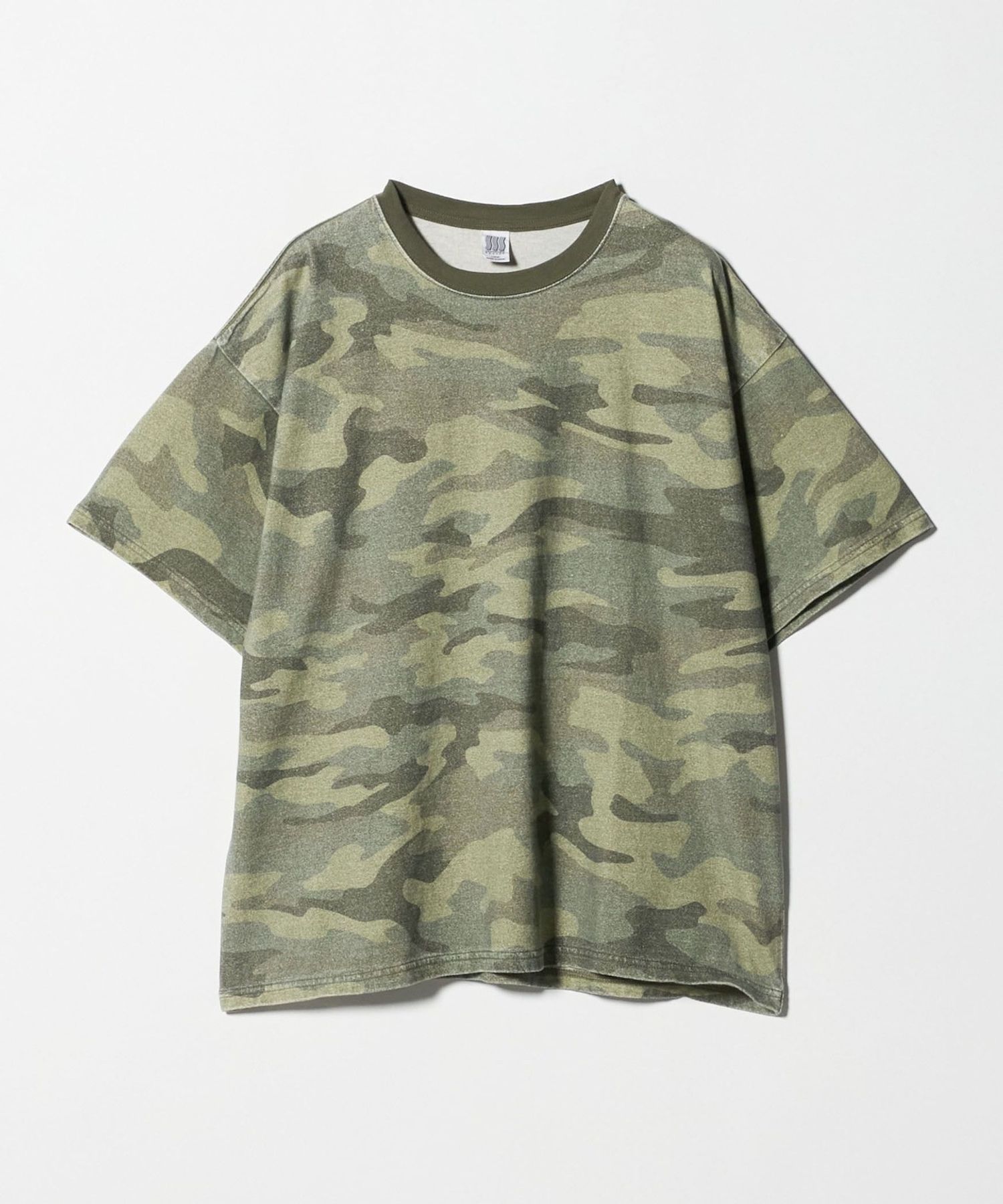 COMFORTABLE REASON＞カモフラ―ジュ Tシャツ