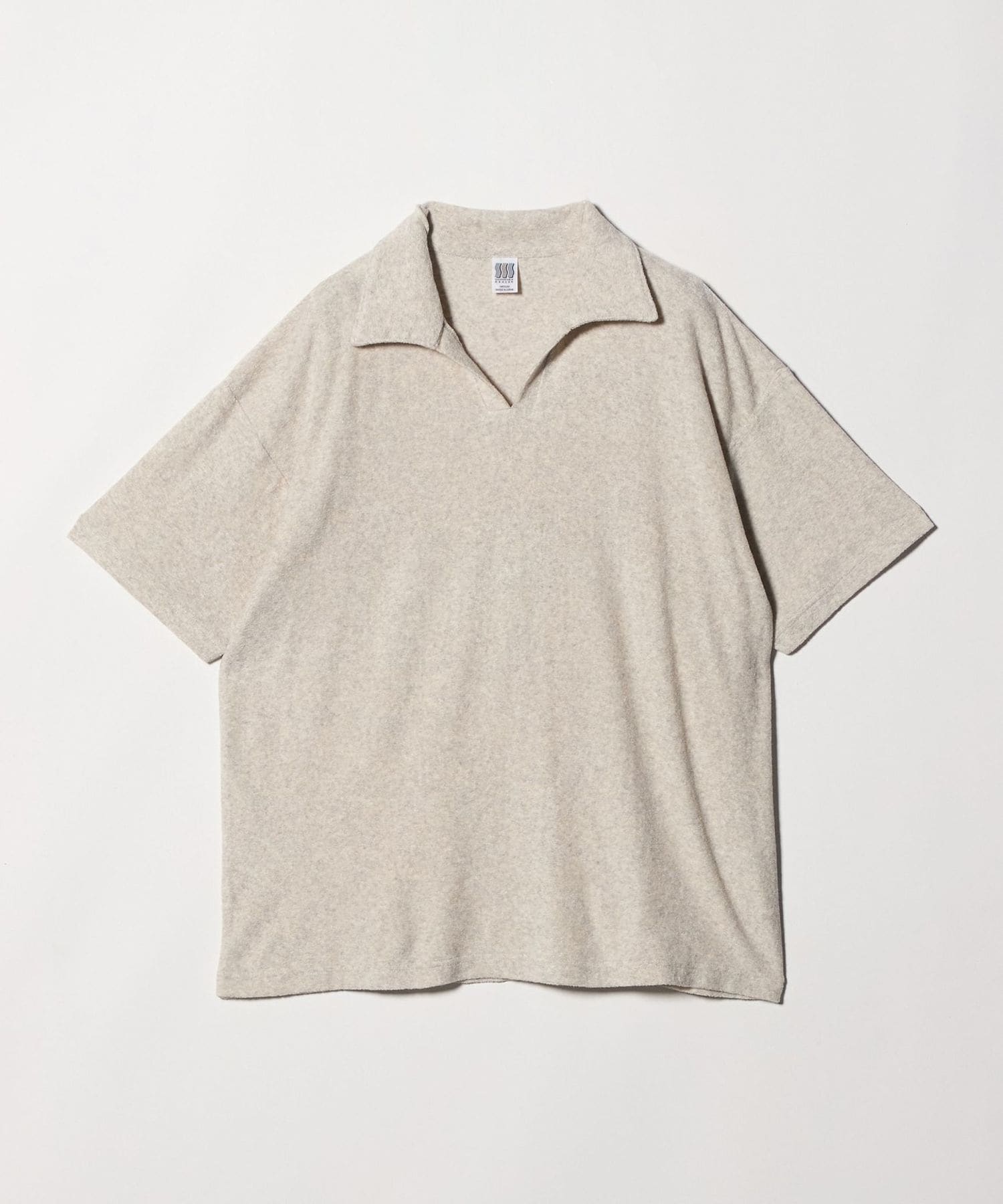 70s 希少levis ベロアスキッパーポロシャツ 70年代 70s リーバイス 茶色 ブラウン プルオーバー 長袖 │ヴィテージ