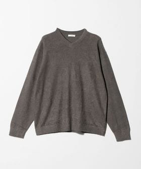 ATON/＜ATON＞SHORT FUR V―NECK SWEATER/ニット/ニット / セーター