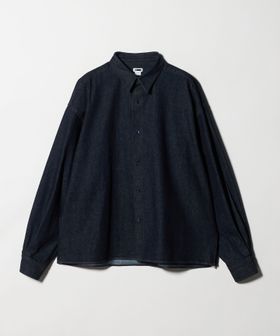H BEAUTY&YOUTH/＜H＞モダン デニム ワイド レギュラーカラーシャツ/シャツ / ブラウス