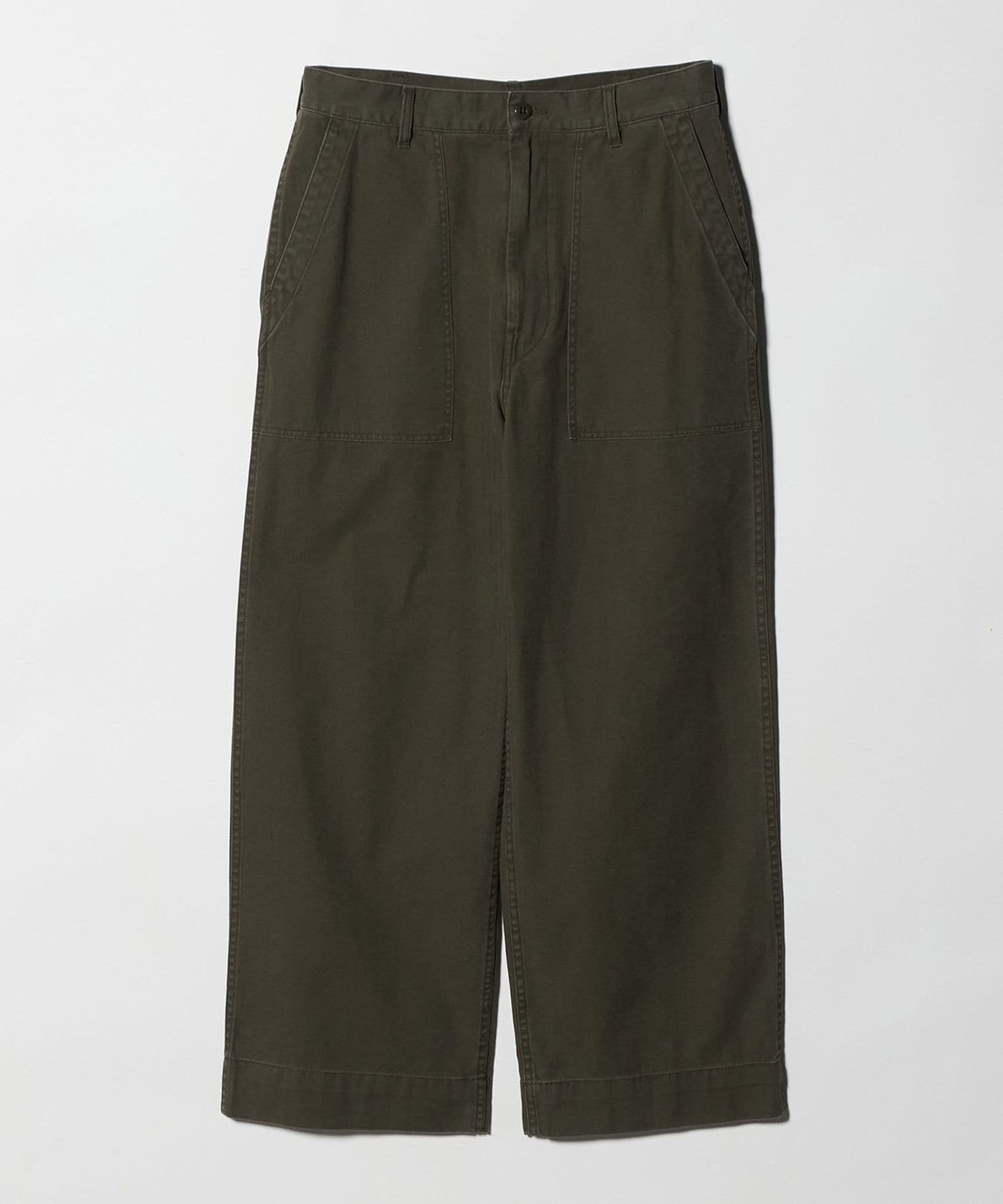 ヘリンボーン ツイル ベイカーパンツ