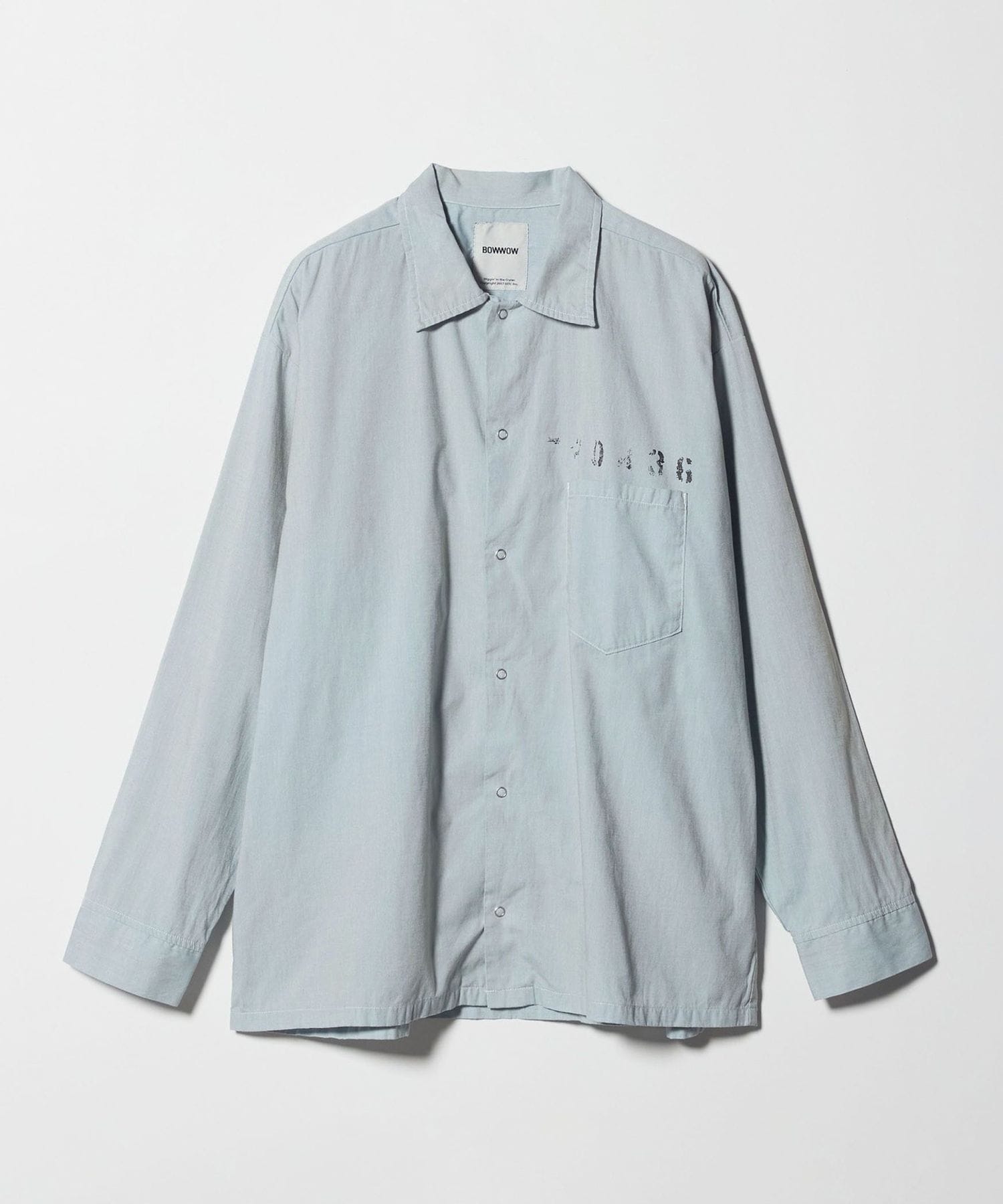 BOWWOW＞JAIL SHIRT AGED/シャツ