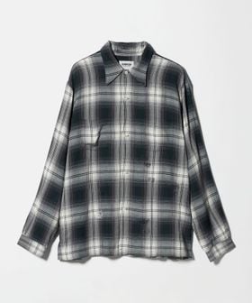 BOWWOW/＜BOWWOW＞RAYON PLAID SHIRT AGED/シャツ/シャツ / ブラウス