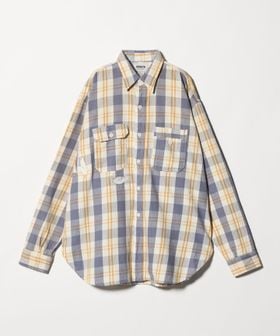 BOWWOW/＜BOWWOW＞UNIQUE POCKET CHECKED FLANNEL SHIRT/シャツ/シャツ / ブラウス