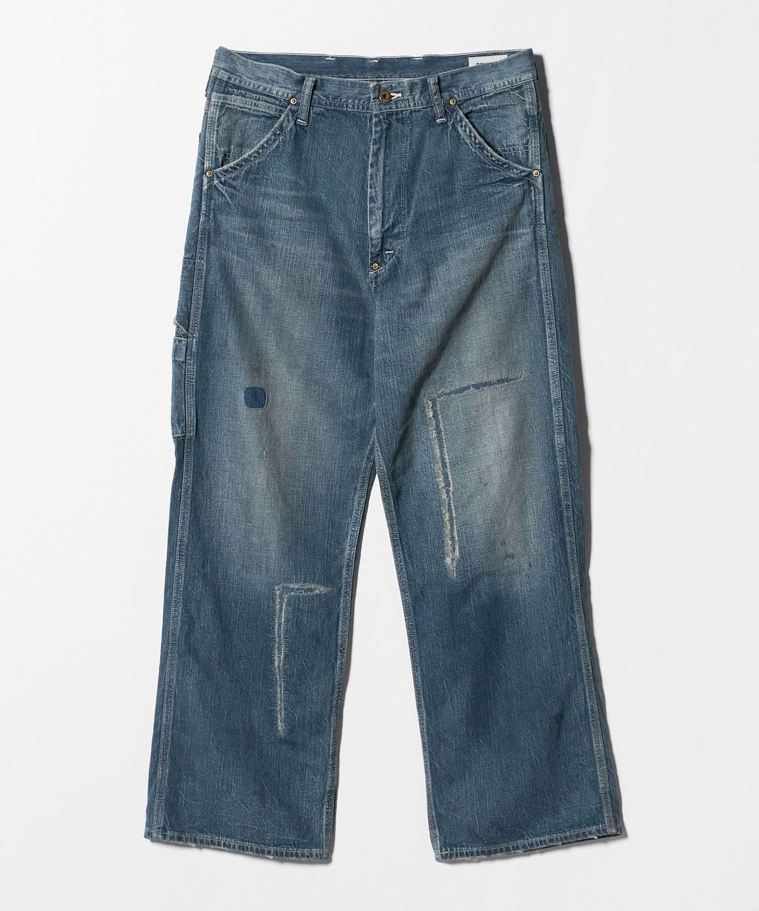 BOWWOW＞HERITAGE DENIM PAINTER PANTS/デニムパンツ