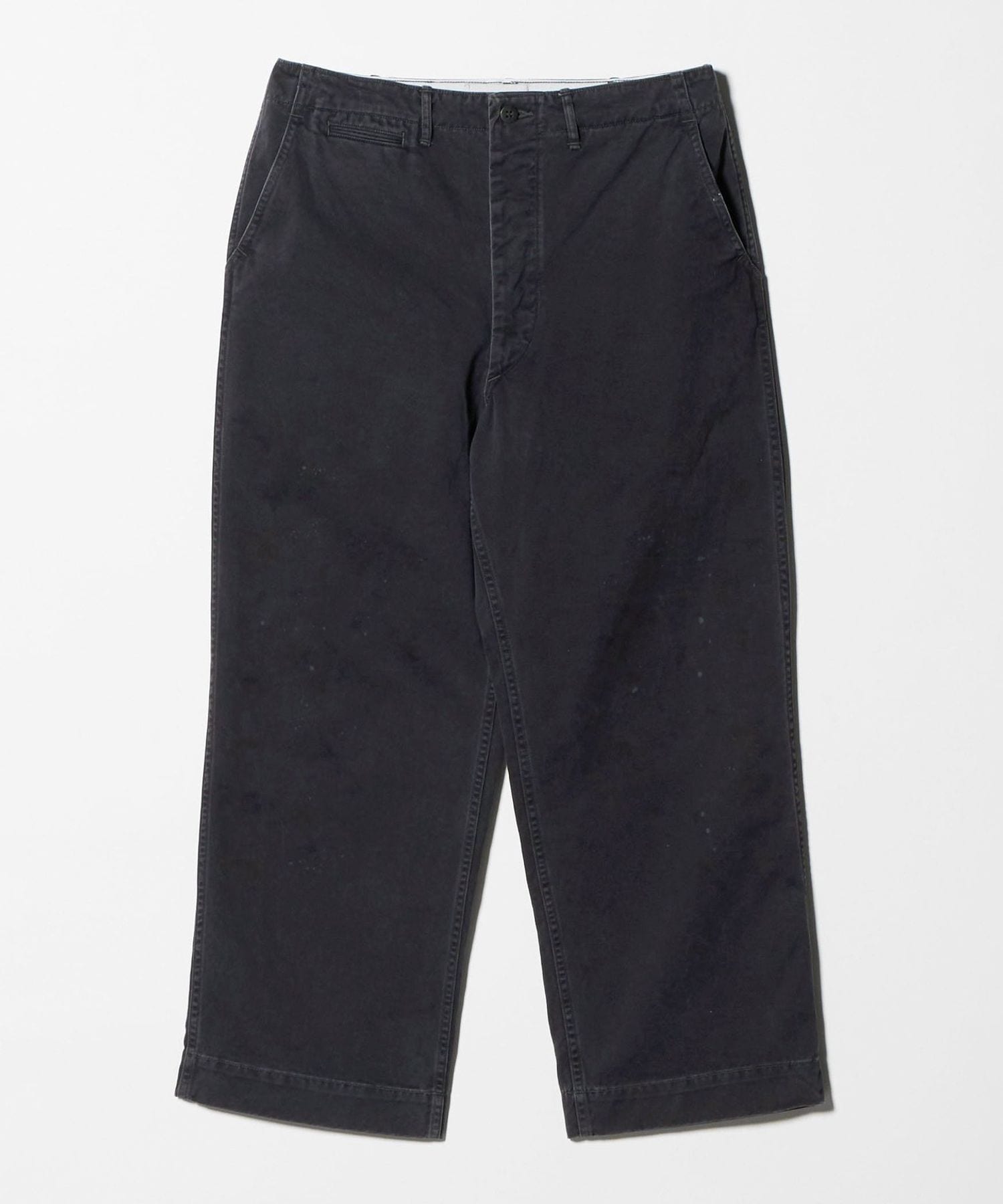BOWWOW＞BLACK WORK TROUSERS AGED/パンツ