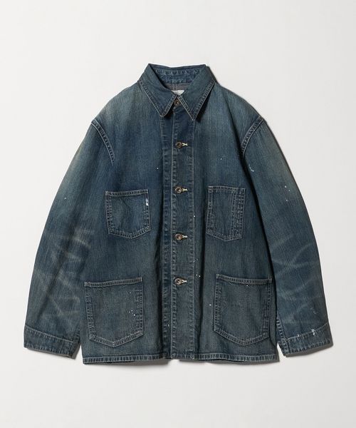 BOWWOW/＜BOWWOW＞HERITAGE DENIM CHORE COAT AGED/デニムジャケット/デニムジャケット