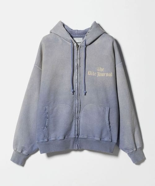 BOWWOW/＜BOWWOW＞THE DITC JOURNAL ZIP HOODIE AGED/パーカー/スウェット / パーカー