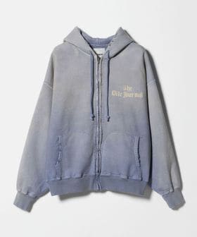 BOWWOW/＜BOWWOW＞THE DITC JOURNAL ZIP HOODIE AGED/パーカー/スウェット / パーカー