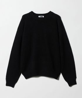 H BEAUTY&YOUTH/＜H＞クリスピー ローシルク クルーネックニット/ニット / セーター