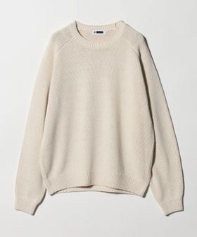 H BEAUTY&YOUTH/＜H＞クリスピー ローシルク クルーネックニット/ニット / セーター