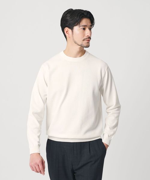 BEAUTY&YOUTH/【WEB限定 WARDROBE SMART】KOUKIN ハイゲージ ニット クルーネック【抗菌・防臭】/ニット / セーター