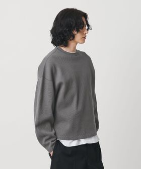 H BEAUTY&YOUTH/＜H＞オニ ライスサーマル クロップドクルーネック/Tシャツ / カットソー