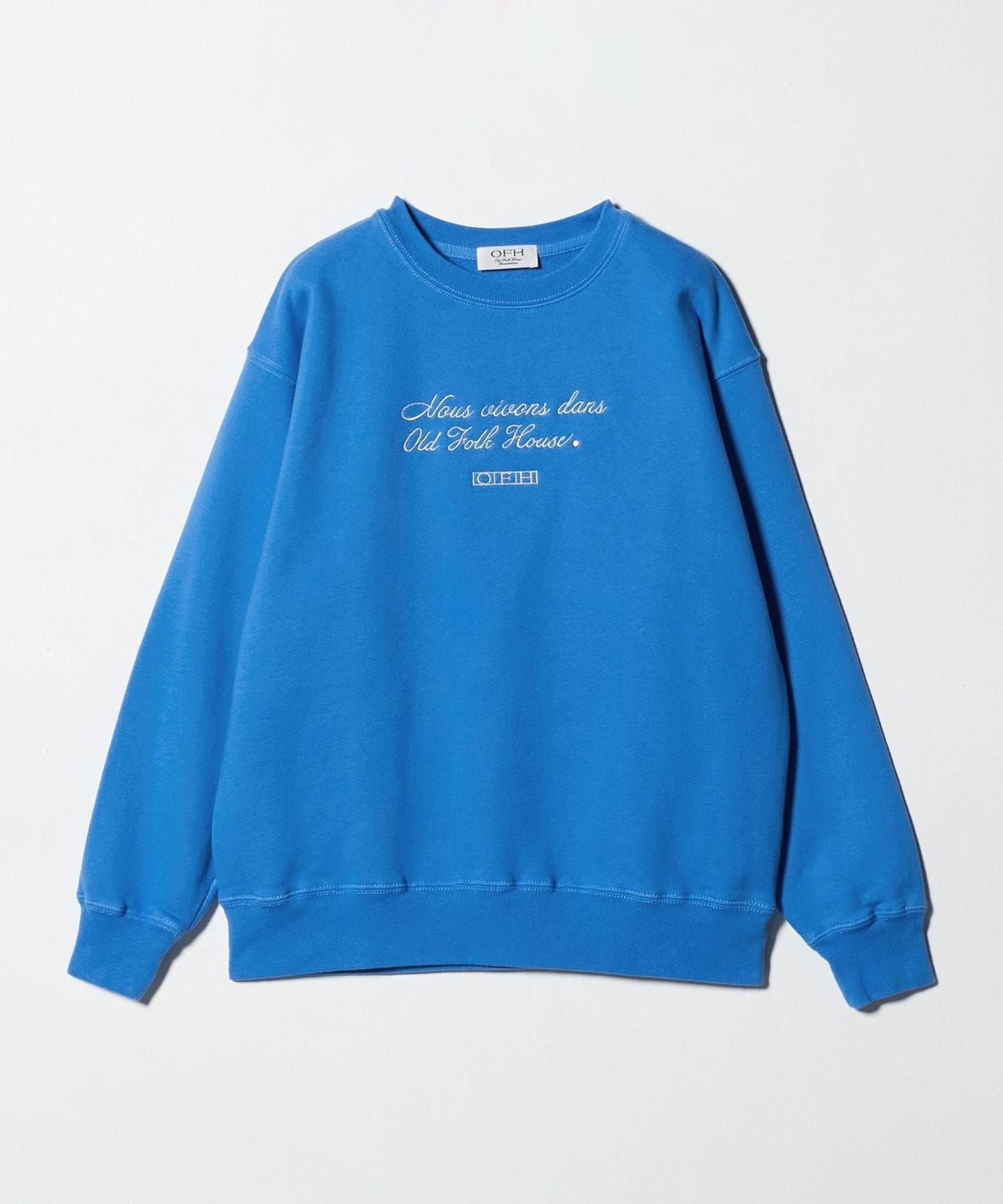 別注】＜OLD FOLK HOUSE＞クルーネック スウェット