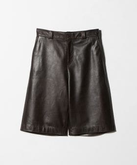 BOWTE/＜BOWTE＞LEATHER SHORT PANTS/ショーツ/ショート / ハーフパンツ