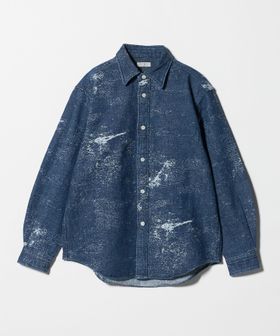 BEAUTY&YOUTH/ジャガード デニム レギュラー シャツ FORM型 ver2/シャツ / ブラウス