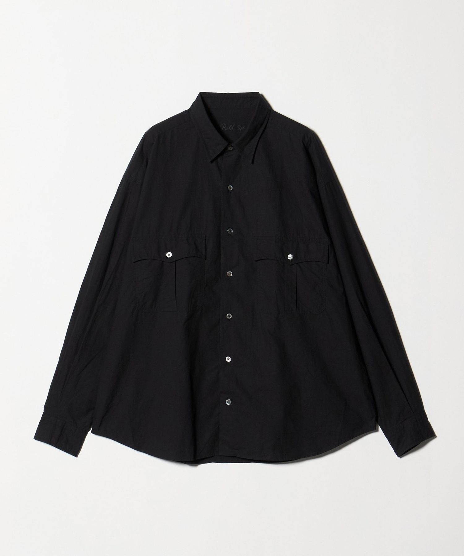 PORTER CLASSIC＞TRAVELERS ロールアップ シャツ