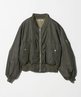 AURALEE/＜AURALEE＞HIGH DENSITY SILK TWILL FLIGHT BLOUSON/ブルゾン/ミリタリージャケット
