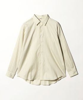 AURALEE/＜AURALEE＞COTTON SILK STRIPE SHIRT/シャツ/シャツ / ブラウス