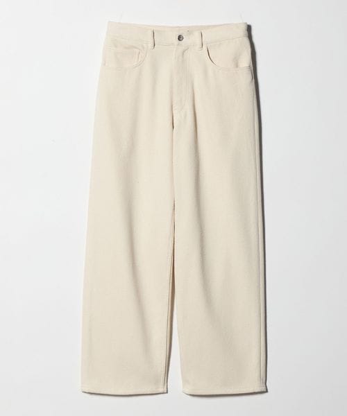 AURALEE/＜AURALEE＞SILK NEP DENIM 5P WIDE PANTS/デニムパンツ/デニムパンツ