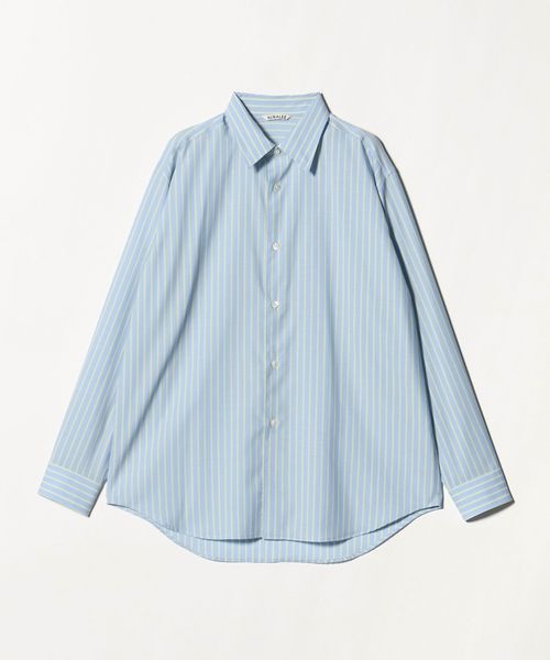AURALEE/＜AURALEE＞WOOL STRIPE SHIRT/シャツ/シャツ / ブラウス