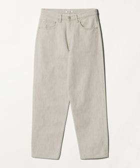 AURALEE/＜AURALEE＞FADED HARD TWIST BROWN DENIM WIDE PANTS/デニムパンツ/デニムパンツ