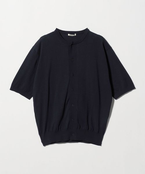 AURALEE/＜AURALEE＞HIGH GAUGE KNIT HALF SLEEVED CARDIGAN/カーディガン/カーディガン / ボレロ