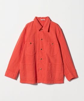 AURALEE/＜AURALEE＞WOOL COTTON LINEN OX WORK JACKET/カバーオール/カバ―オール