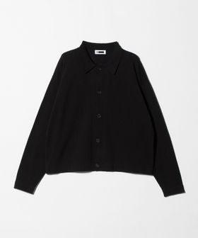 H BEAUTY&YOUTH/＜H＞スラビーコットン クロップド ニットシャツ/カーディガン / ボレロ