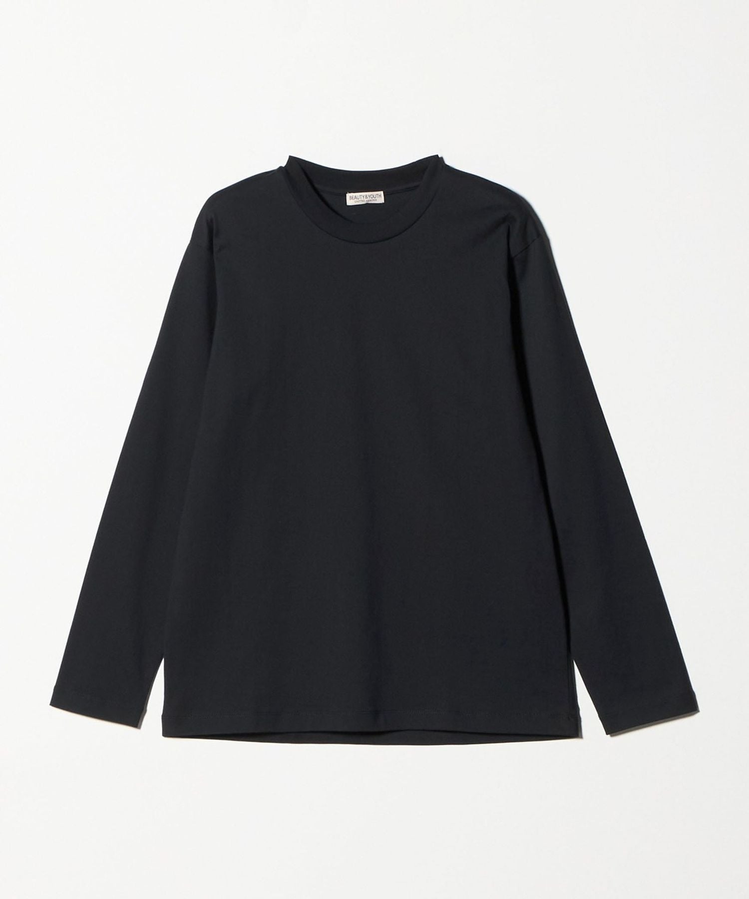 ハイゲージ ガスコットン クルーネック ロングスリーブ カットソー