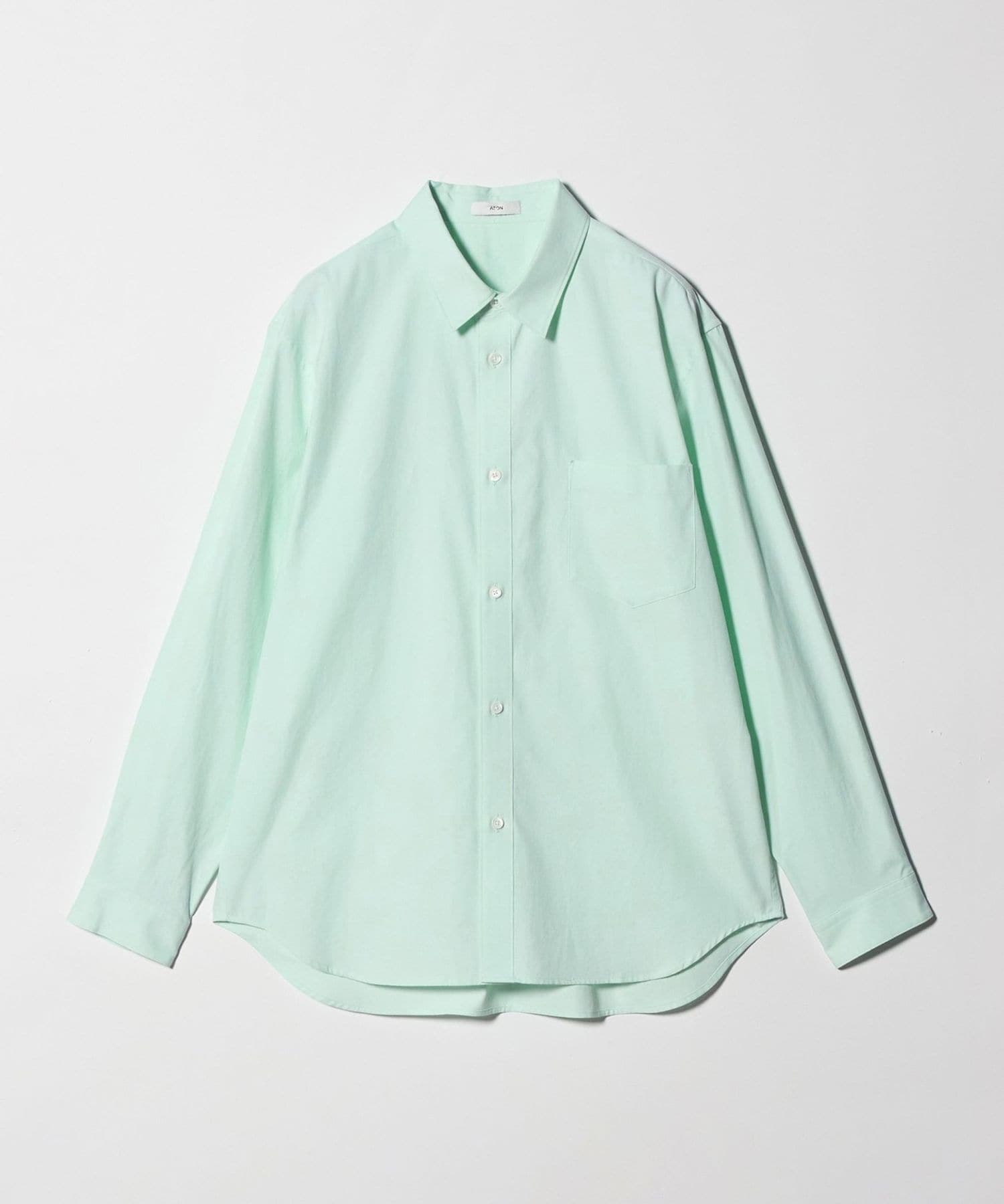 ATON＞WASHER OXFORD LOOSE FIT SHIRT/シャツ