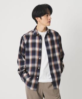BEAUTY&YOUTH/尾州 TW オンブレ チェック レギュラー シャツ GRANDE TAPERD型 ウォッシャブル MADE IN JAPAN/シャツ / ブラウス