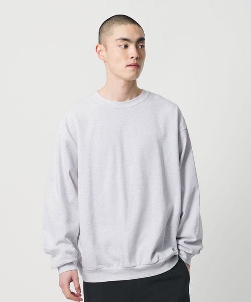 H BEAUTY&YOUTH/＜H＞ヘビーハイブリッドコットン クルーネック/Tシャツ / カットソー