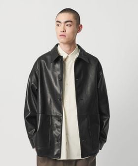 H BEAUTY&YOUTH/＜H＞シープレザー カバーオール/カバ―オール