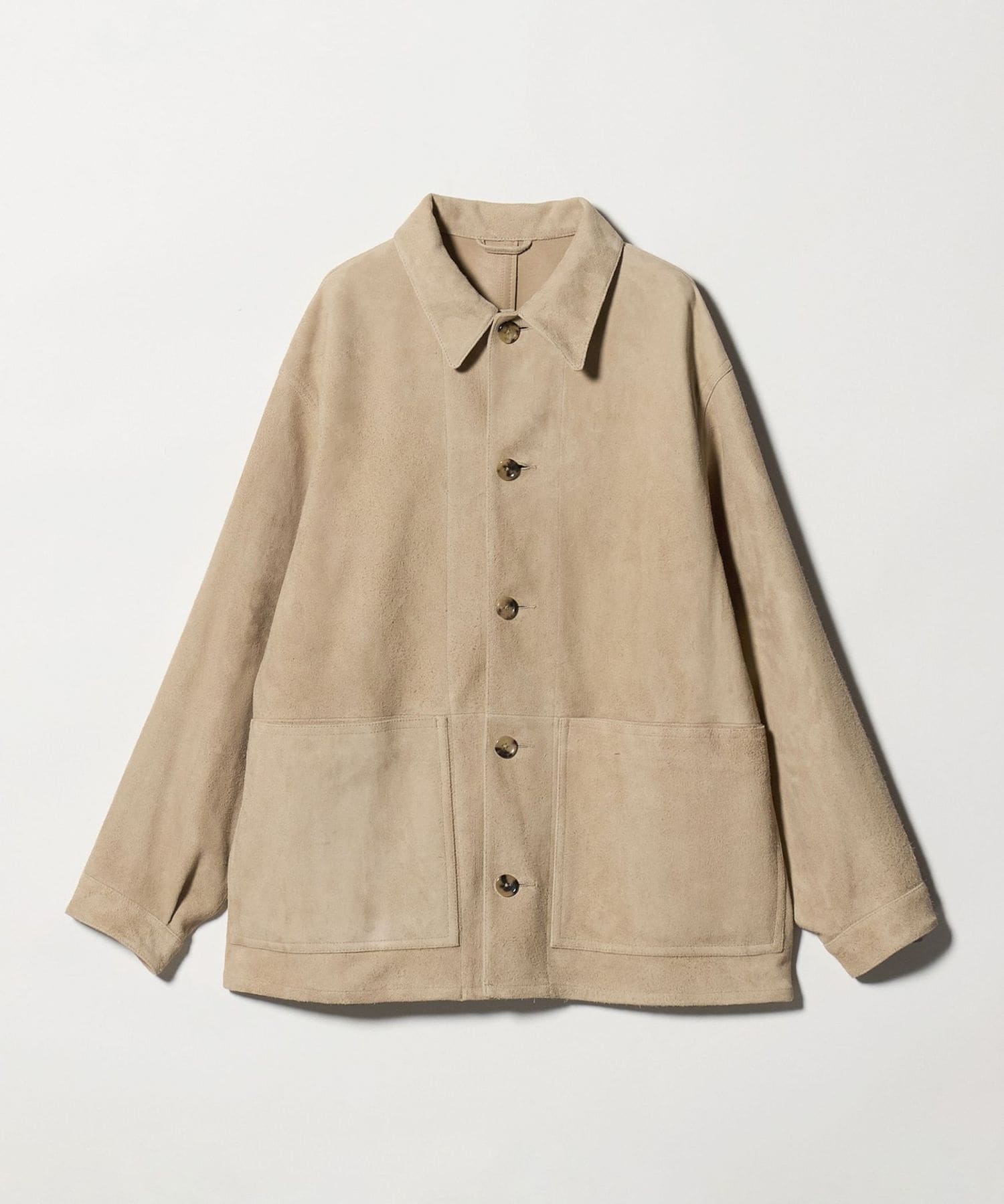 H＞ゴートスエード カバーオール