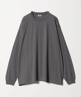 H BEAUTY&YOUTH/＜H＞ハイブリッドコットン チューブ クルーネックロングスリーブ Tシャツ/Tシャツ / カットソー