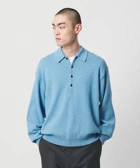 H BEAUTY&YOUTH/＜H＞ツイスティ コットン 4B ニットポロシャツ/ニット / セーター