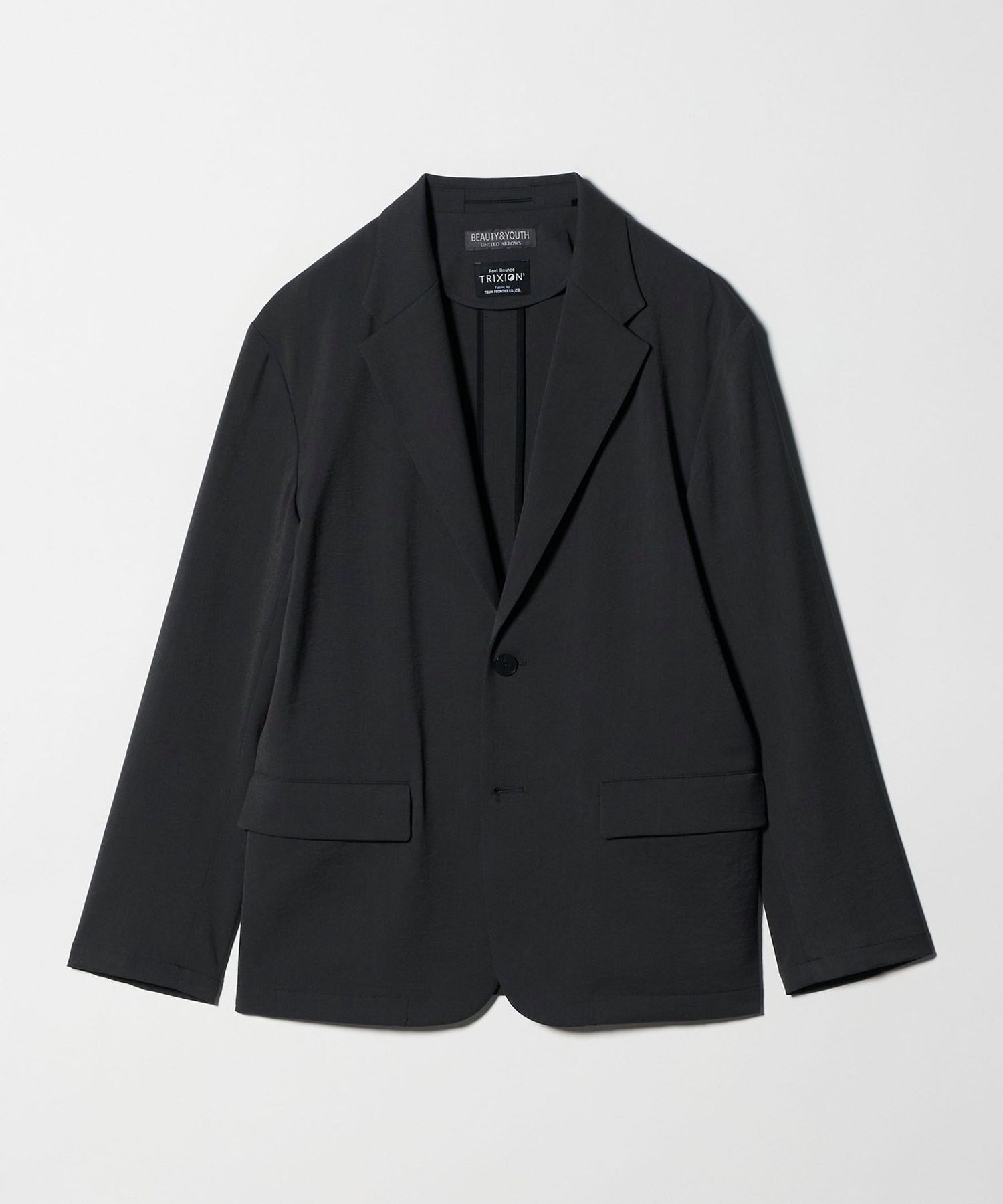 トリクシオン シャンブレー コンフォート ジャケット セットアップ対応可能