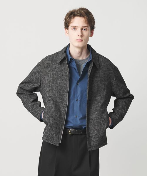 BEAUTY&YOUTH/モノトーン ツイード ショート ブルゾン/その他コート / ブルゾン