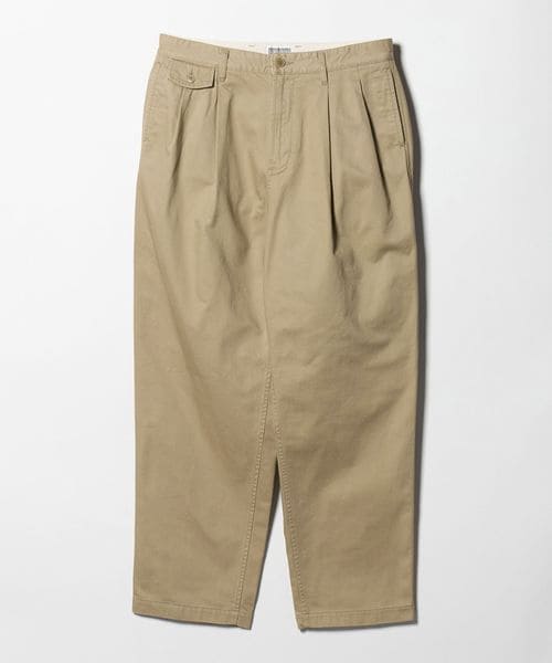 C.E/＜C.E＞TWO TUCK PANTS BEIGE/パンツ/チノパンツ