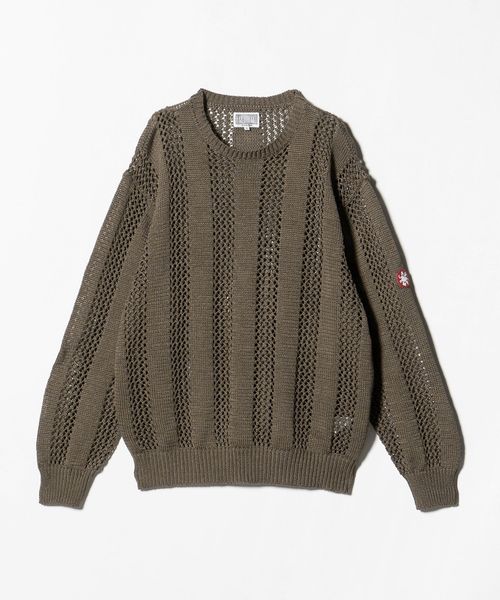 C.E/＜C.E＞COTTON WALE STRIPE KNIT/ニット/ニット / セーター