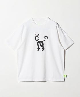 loosejoints/＜loosejoints＞MEOW T―SHIRT/Tシャツ/Tシャツ / カットソー