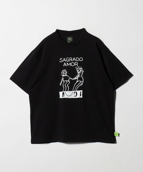 loosejoints/＜loosejoints＞SAGRADO AMOR T―SHIRT/Tシャツ/Tシャツ / カットソー
