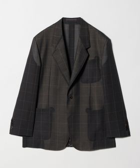 BOWTE/＜BOWTE＞WORSTED & SILK SHEER VOILE TAILORED JACKET/ジャケット/テーラードジャケット