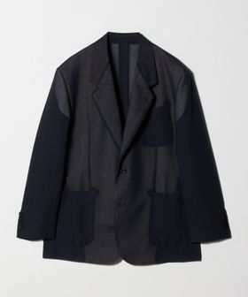 BOWTE/＜BOWTE＞WORSTED & SILK SHEER VOILE TAILORED JACKET/ジャケット/テーラードジャケット