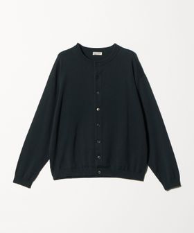 BEAUTY&YOUTH/コットン 8B クルーネック カーディガン/カーディガン / ボレロ