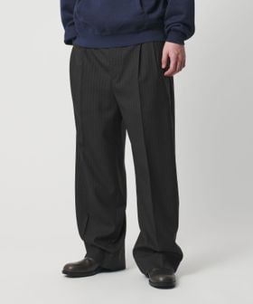 H BEAUTY&YOUTH/＜H＞トロピカルウール 2プリーツ ワイドパンツ/スラックス