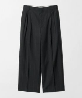 H BEAUTY&YOUTH/＜H＞トロピカルウール 2プリーツ ワイドパンツ/スラックス
