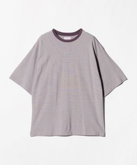 KAPTAIN SUNSHINE/＜KAPTAIN SUNSHINE＞HARD TWISTED STRIPE JERSEY HALF‐SLEEVE T―SHIRT/Tシャツ/Tシャツ / カットソー